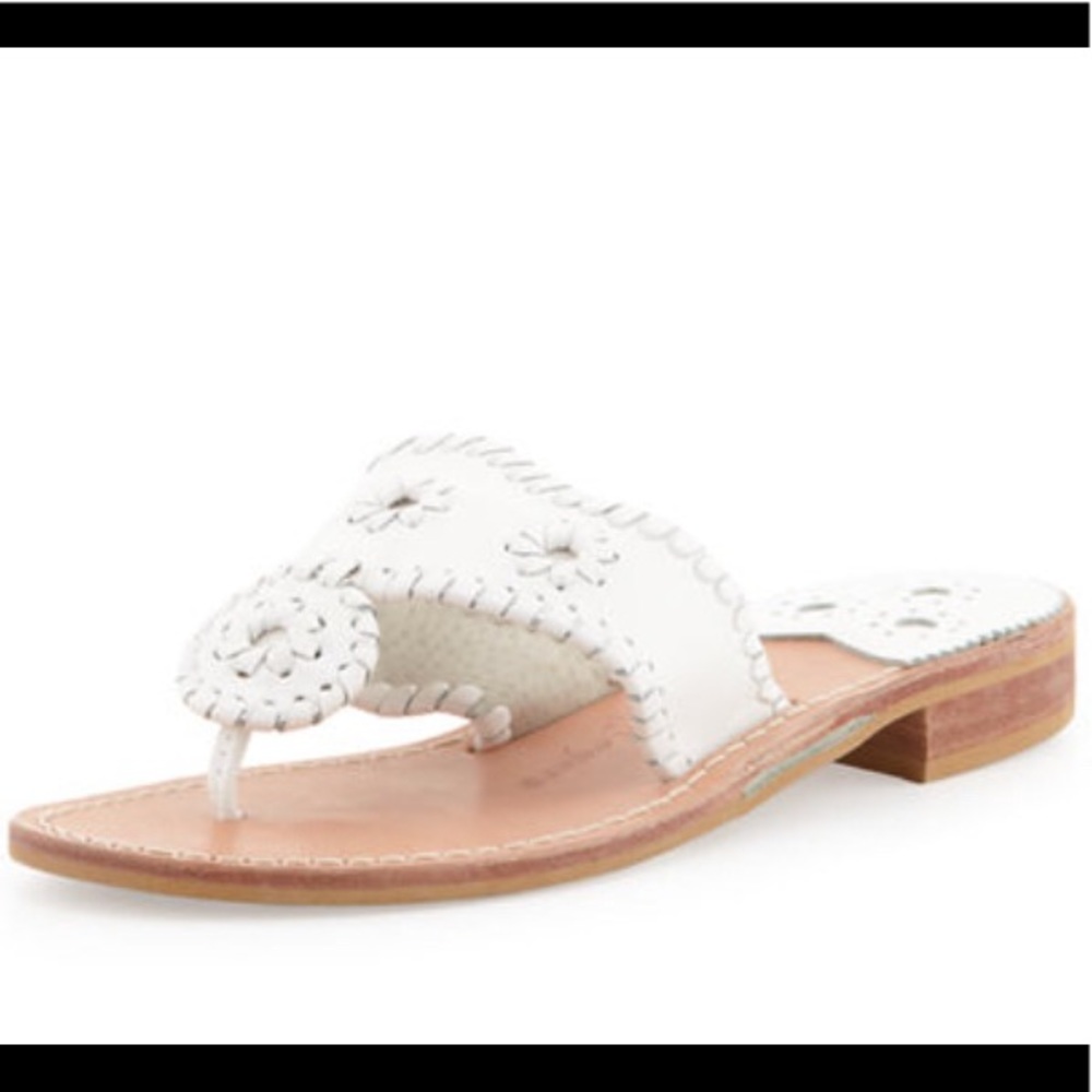 White Jack Rogers Size 8 MINT CONDITION